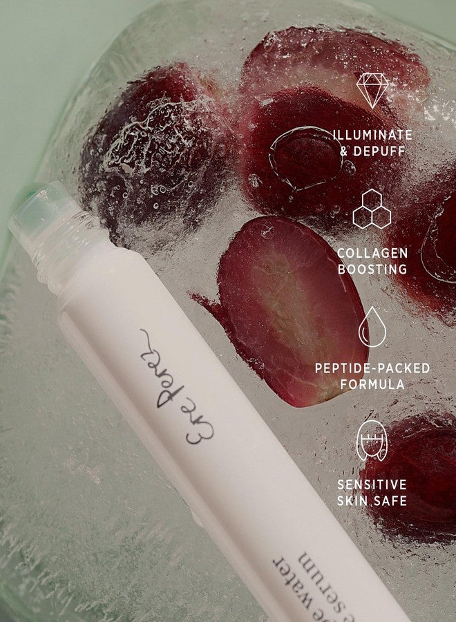 Ere Perez - Grape Water Eye Serum | Decongest, De-Puff, Tone Eye Area | Visibly Smooths + Softens Fine Lines | Peptides, Amino Acids | Vegan, Cruelty-Free, Clean Beauty (0.3 fl oz | 8 mL) - Image 3